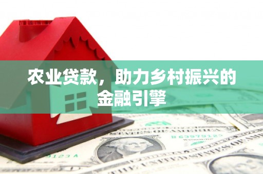 龙州农业贷款，助力乡村振兴的金融引擎