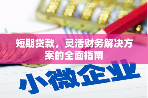 太子河短期贷款，灵活财务解决方案的全面指南