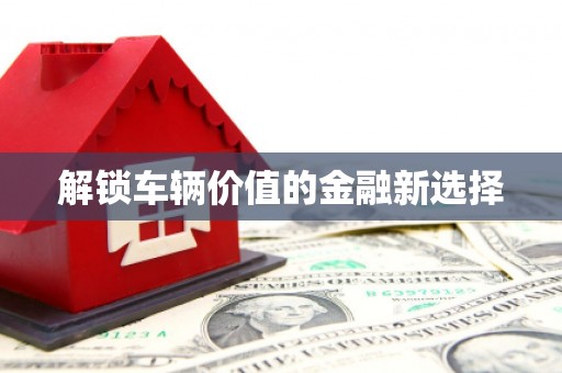 正蓝旗解锁车辆价值的金融新选择