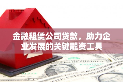 岷县金融租赁公司贷款，助力企业发展的关键融资工具