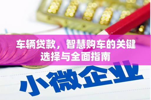 紫金车辆贷款，智慧购车的关键选择与全面指南