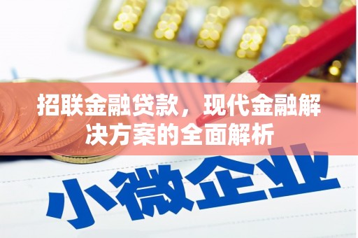 石狮招联金融贷款，现代金融解决方案的全面解析