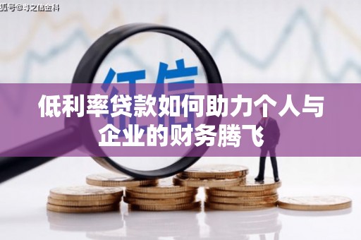 凤山低利率贷款如何助力个人与企业的财务腾飞
