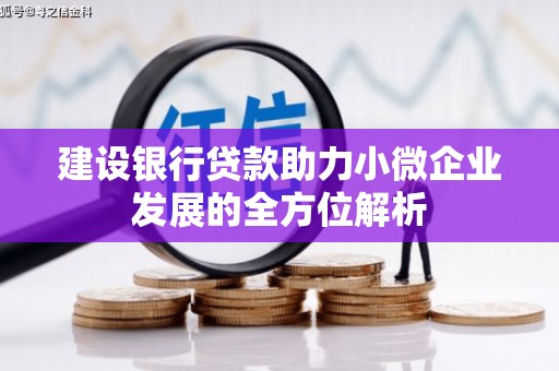 吉阳建设银行贷款助力小微企业发展的全方位解析