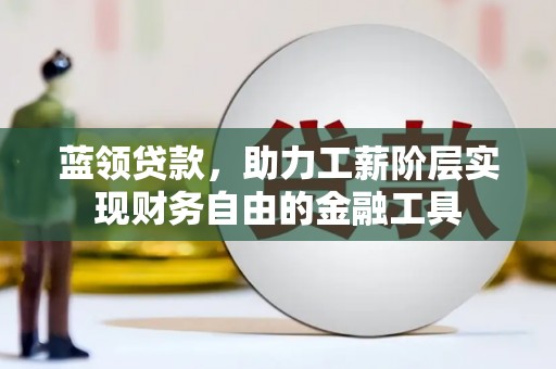 佳木斯蓝领贷款，助力工薪阶层实现财务自由的金融工具