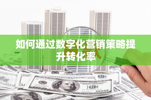 利辛如何通过数字化营销策略提升转化率
