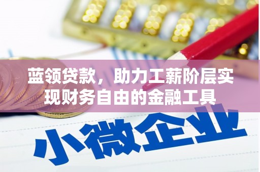 和田市蓝领贷款，助力工薪阶层实现财务自由的金融工具