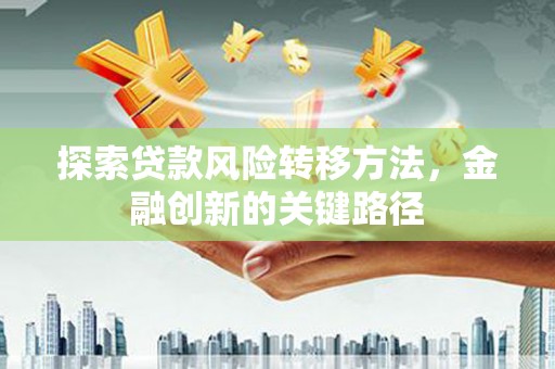 维西探索贷款风险转移方法，金融创新的关键路径