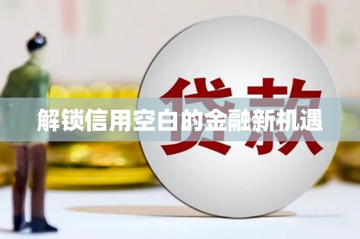 巩留解锁信用空白的金融新机遇